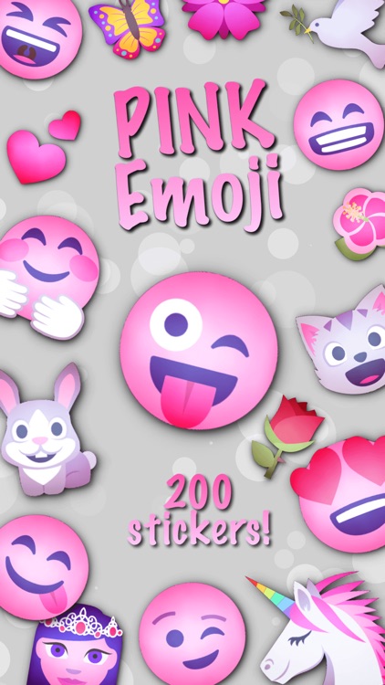 PINK Emoji • Stickers