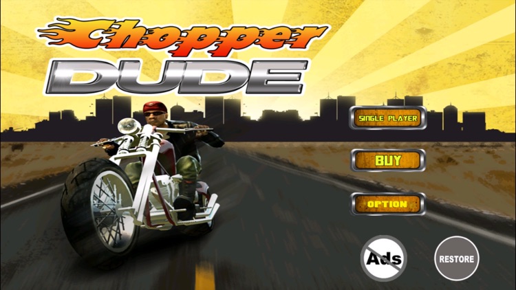 Chopper Dude - Bike Race Game