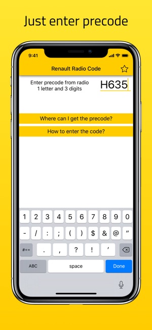 Radio Code for Renault Stereo(圖1)-速報App