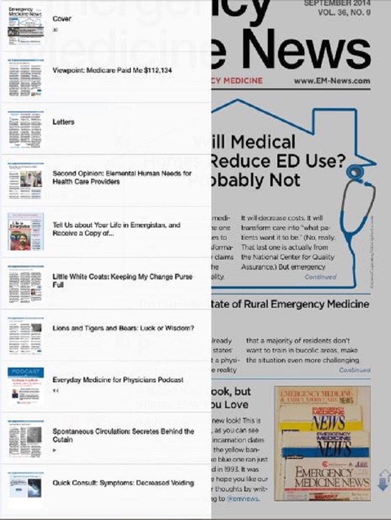 Emergency Medicine News