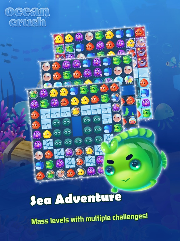 Скачать игру Ocean Crush: fishing games