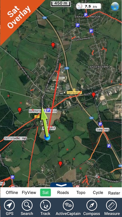 Lower Saxony GPS Map Navigator