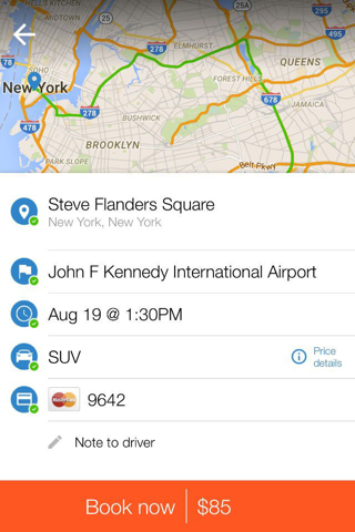 Executive Transportation Services screenshot 2