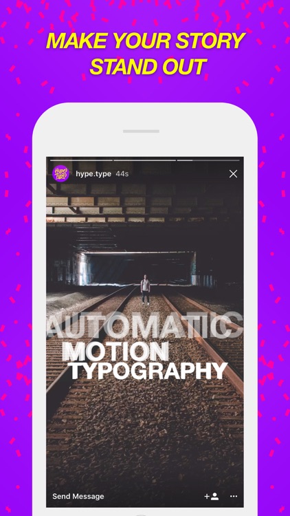 Hype-Type: Moving Text Photo-s screenshot-4