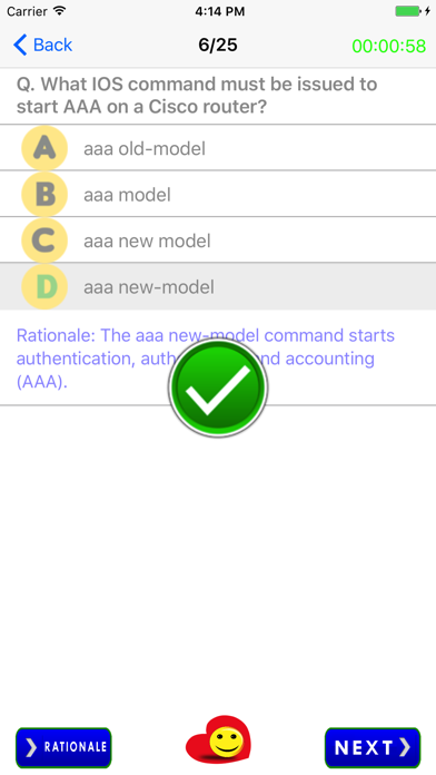 How to cancel & delete CCIE Practice Test from iphone & ipad 3