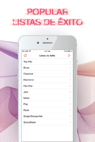 Music Player - Musicas Para iPhone de Musiofan screenshot 3