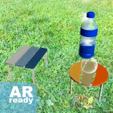 Activities of AR Bottle Flip!