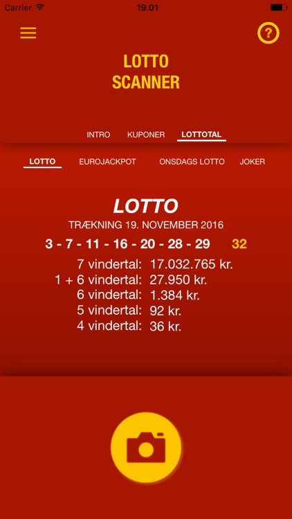 Lotto Scanner DK screenshot-3