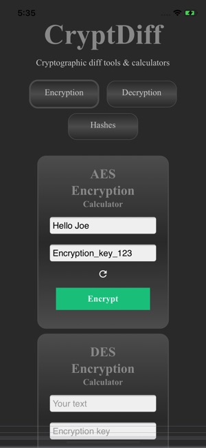 CryptDiff - Encrypt & Decrypt(圖1)-速報App
