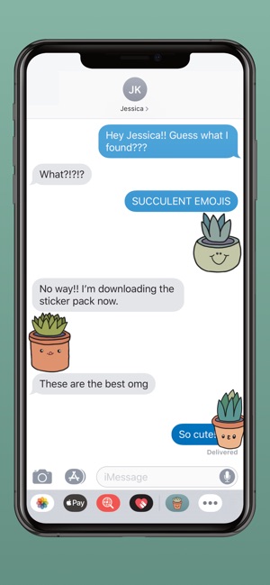 Succulent Emojis(圖2)-速報App