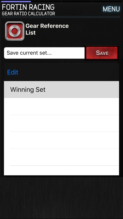 Racing Gear Ratio Calculator
