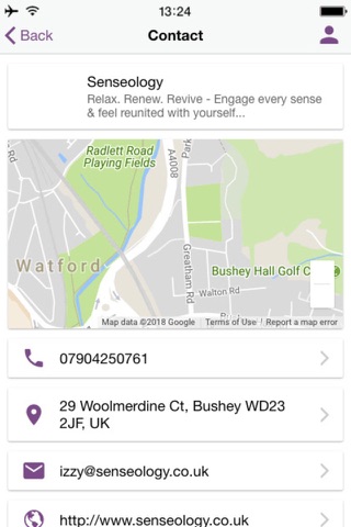 Senseology Hertfordshire screenshot 2