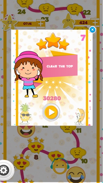 Emoji Bubble Shooter Game لعبة العيد screenshot 3