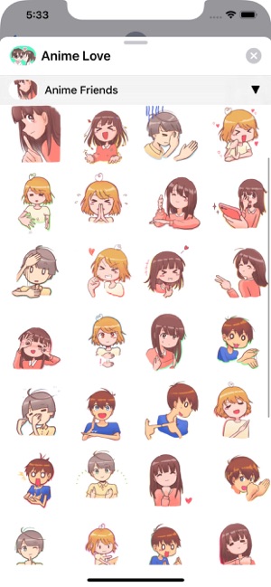 Anime Love Sticker(圖7)-速報App