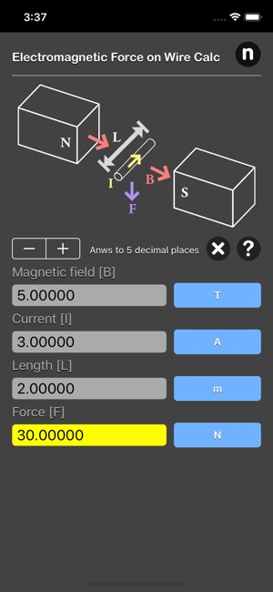 Electromagnetic Force on Wire