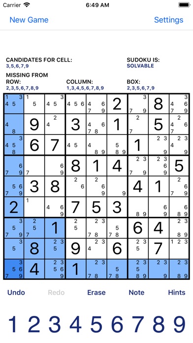 Grid - A Sudoku Game screenshot 2