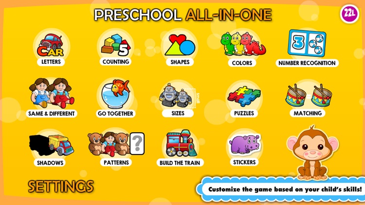 123 Toddler games for 3+ years