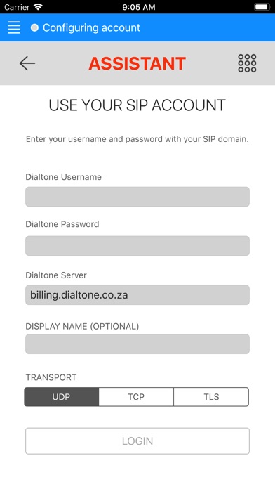 Dialtone VoIP Client screenshot 3