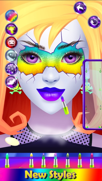 Monster Halloween Make Up screenshot-7