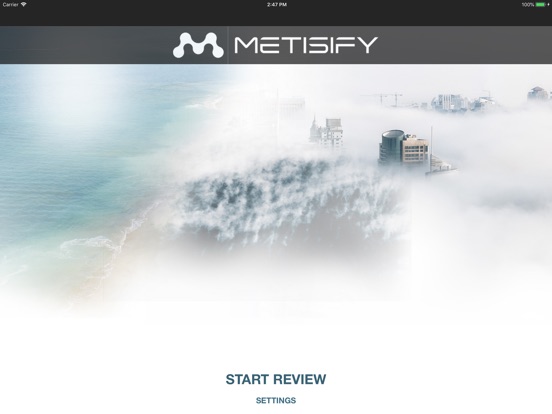 iPad Image of Metisify Reviewer