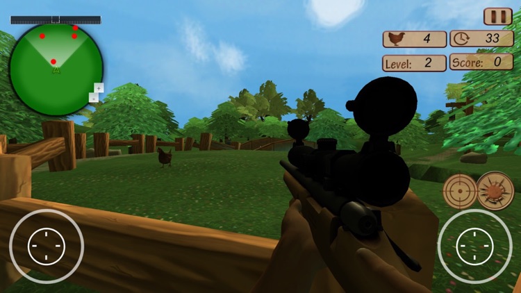 Classic Farm Chicken Shooting screenshot-4