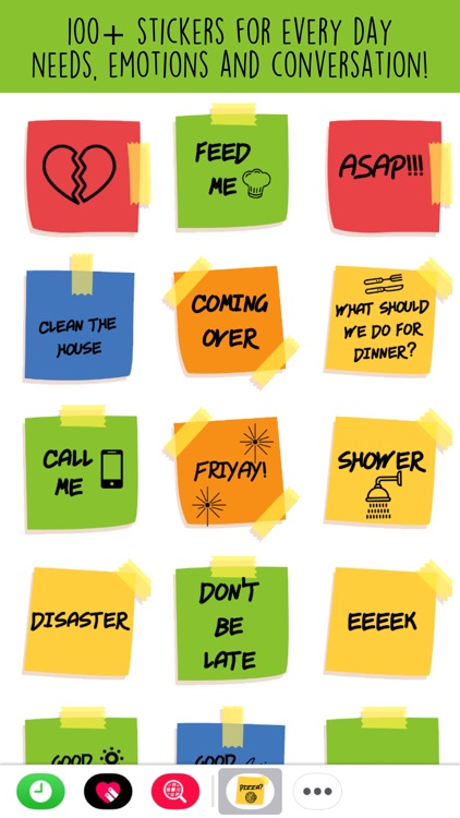Sticky Note Life Stickers