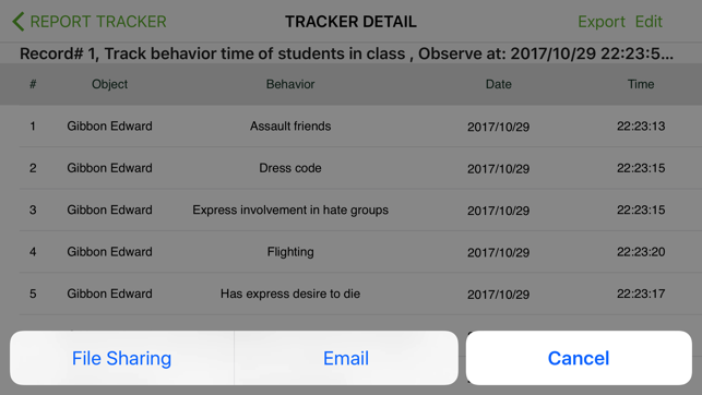 Behavior Tracker Plus Offline(圖5)-速報App