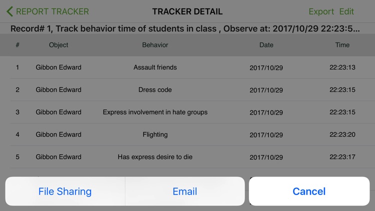 Behavior Tracker Plus Offline screenshot-4