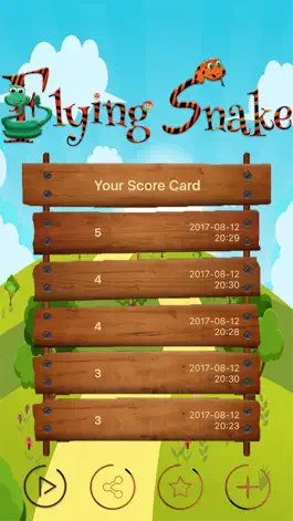 Game screenshot Flying Snake apk