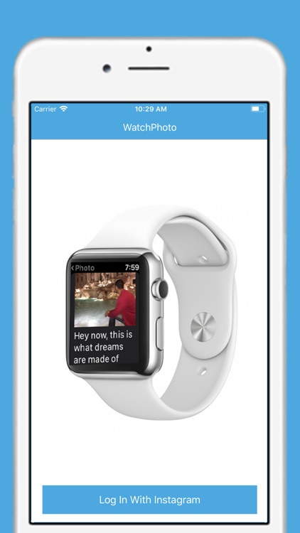 WatchPhoto for Instagram