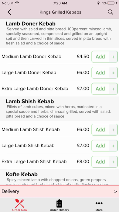 How to cancel & delete King Kebab Dunstable from iphone & ipad 3
