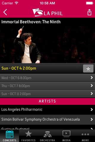 LA Phil screenshot 2