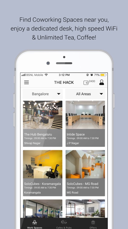 The Hack - Coworking Spaces