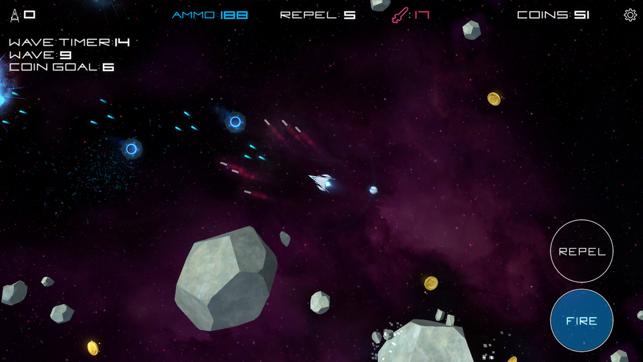 Astronoidz, game for IOS