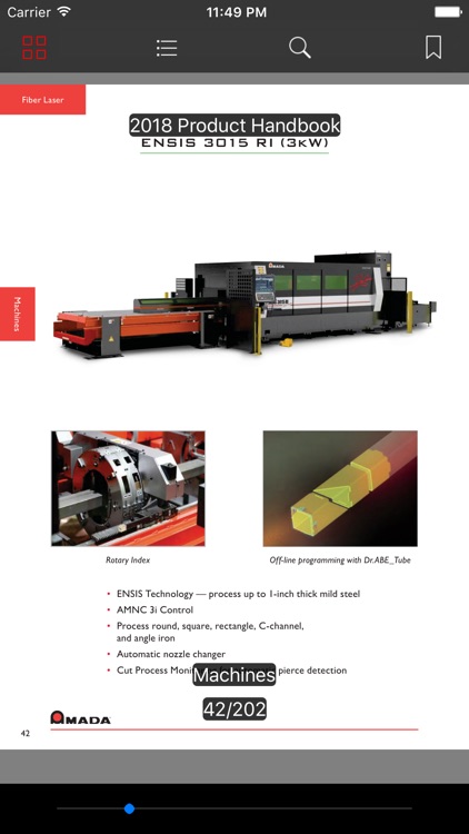 Amada Product Handbook screenshot-3