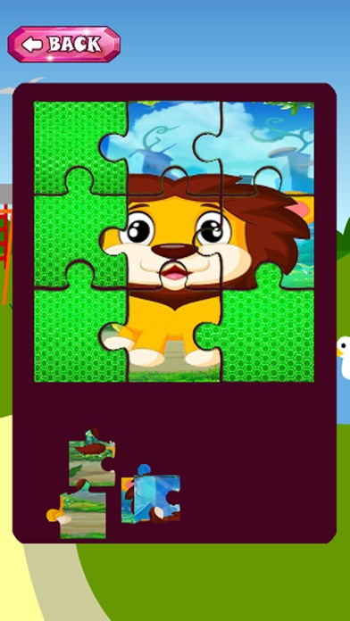 Jigsaw Puzzle Lion Cartoon screenshot 3