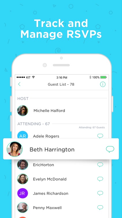 Hobnob Invitations & Text RSVP