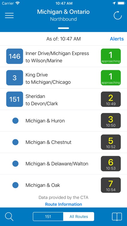 Transit Stop: CTA Tracker. screenshot-3
