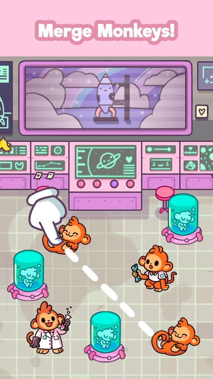 Monkeynauts: Merge Monkeys! screenshot-1
