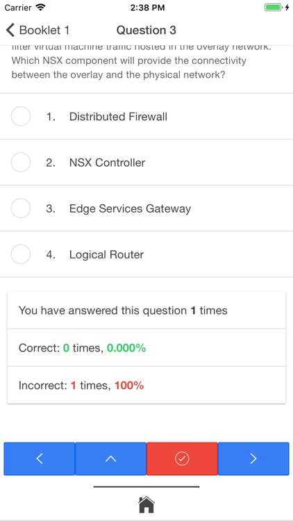 VCP6-NV (NSX 6.2) 2V0-642 Exam screenshot-4