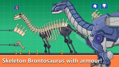 Brontosaurus Dinosaur Fossils Robot Age screenshot 4
