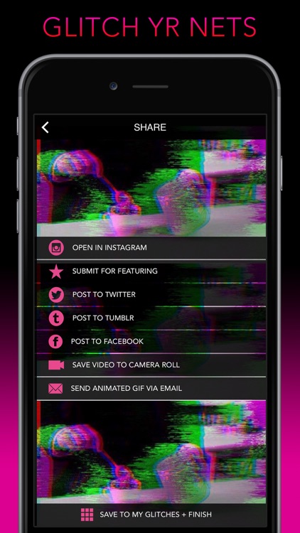 Glitch Wizard - Distort Photos to Trippy GIFs screenshot-3