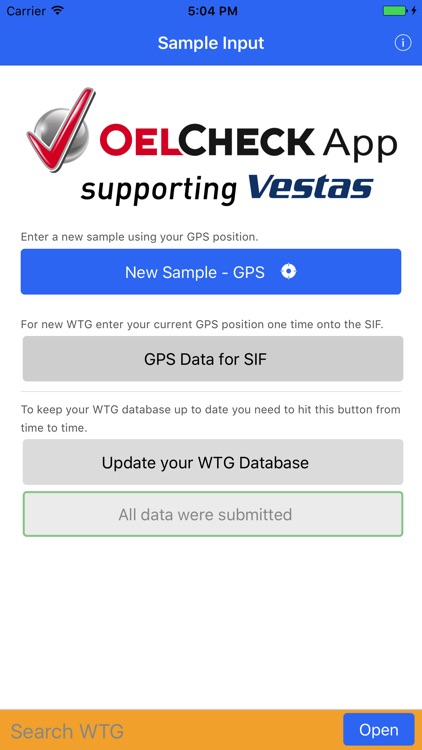 GPS Data Entry