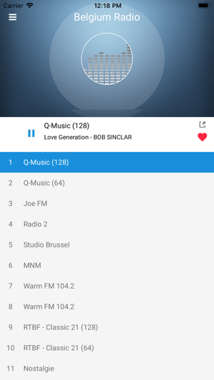 Belgium Radio Station: Belgian(圖5)-速報App