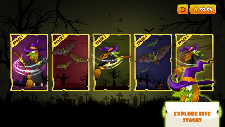 Angry Witch on Scary Run screenshot-5