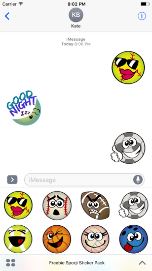 Sporji + Word Sticker Pack(圖1)-速報App