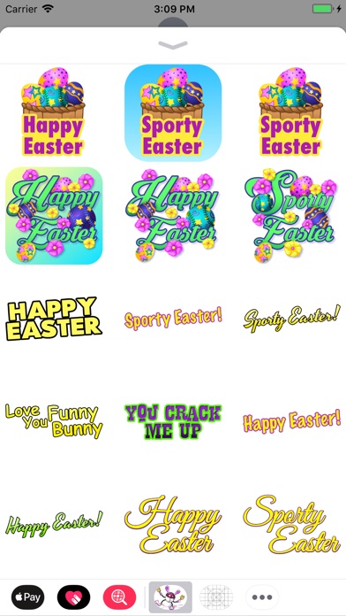 Easter Baseball Stickers screenshot 3