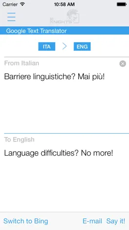 Game screenshot Italian English Dictionary and Translator (Lite) hack