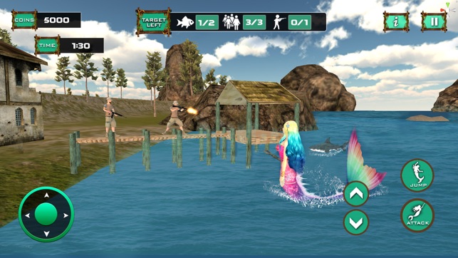 Mermaid Simulator 3D(圖3)-速報App