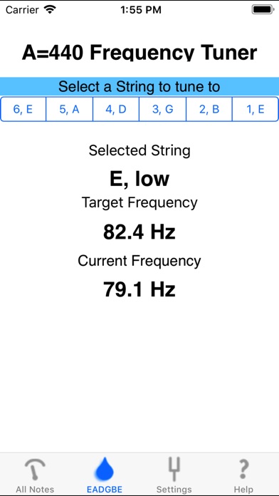 Optima Guitar Tuner Screenshot 2